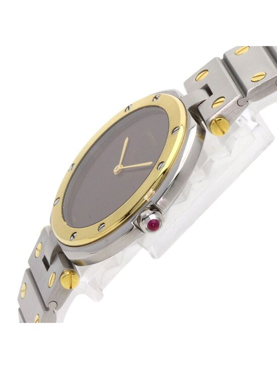 Cartier Santos Vendome LM Watch SS 18K Yellow Gold main image 7